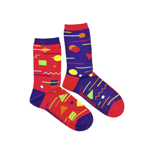 Women's CDSS Canadian Down Syndrome Society Shapes Socks