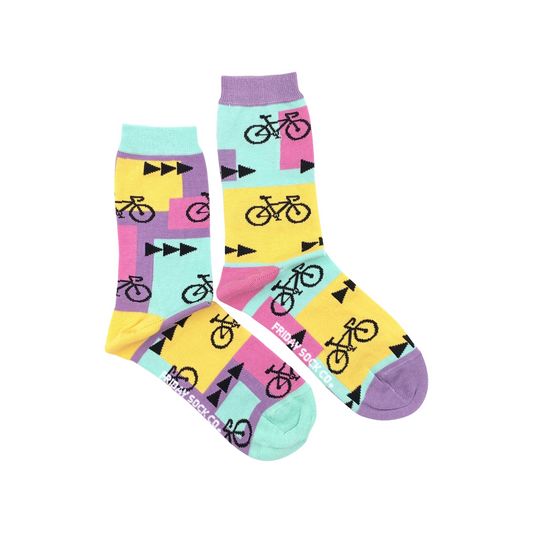 Women's 80's Road Bikes Socks