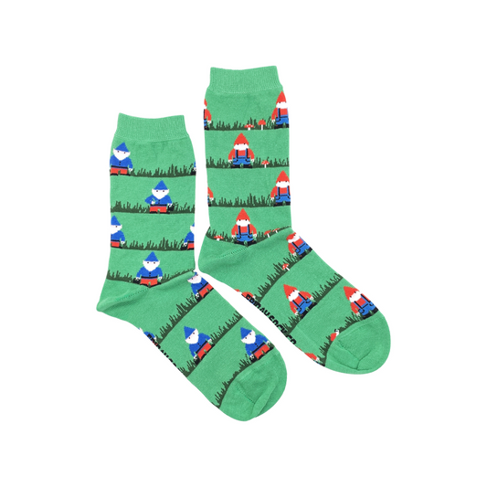 Women's Garden Grandpa Gnomes Socks