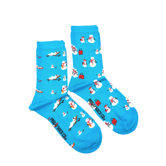 Women's Snowman Vacation Socks