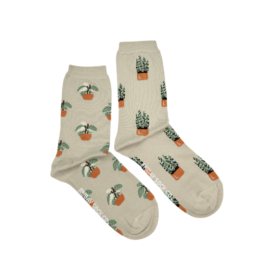 Women's Small House Plant Socks