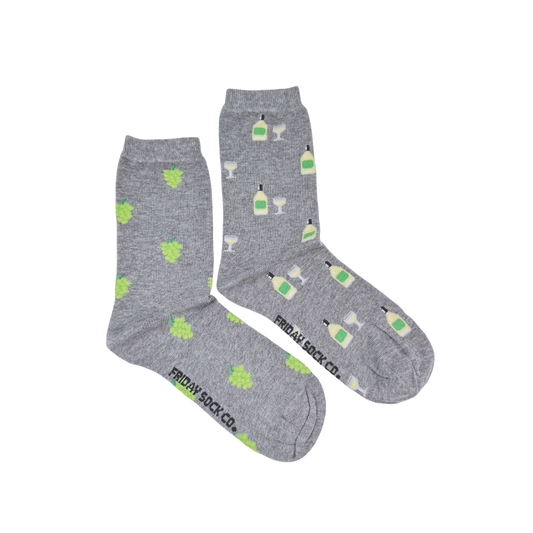 Women's Limited Edition White Wine Sock