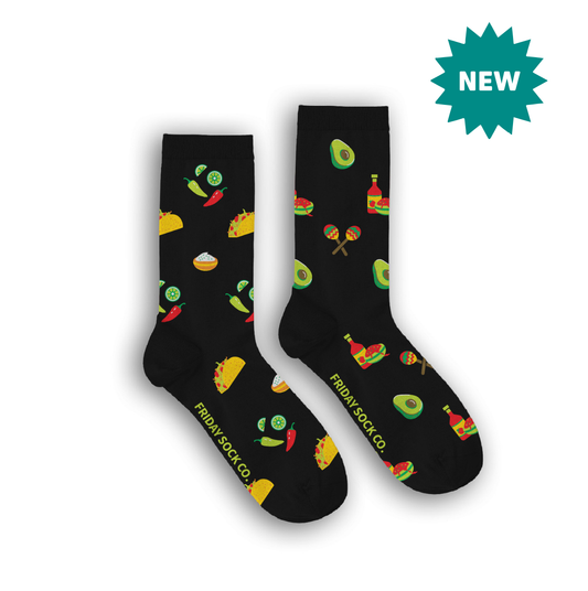 Women's Taco Night Mismatched Socks