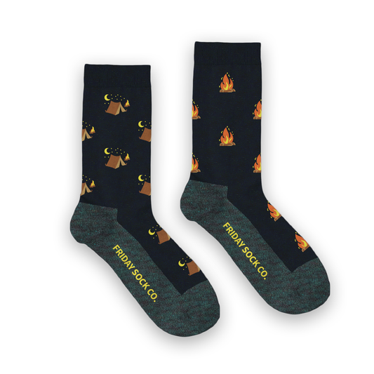 Women’s Camping at Night Merino Wool Socks