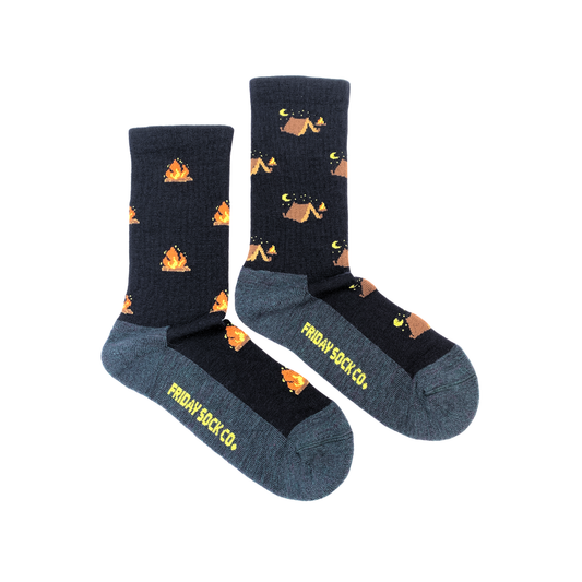 Women’s Camping at Night Merino Wool Socks