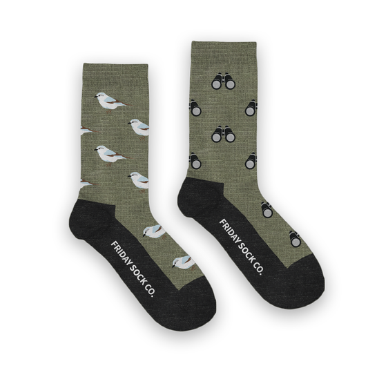 Women’s Bird & Bird Watching Merino Wool Socks