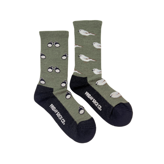 Women’s Bird & Bird Watching Merino Wool Socks