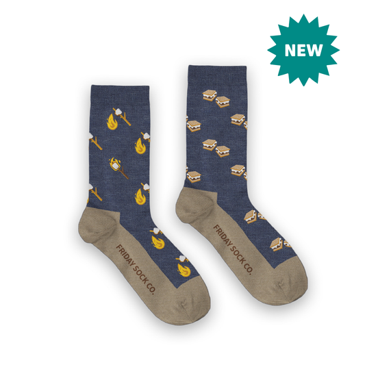 PRE-ORDER Women's Camping Smores Wool Socks