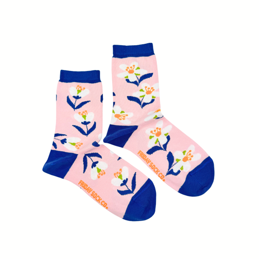 Women's Modern Jasmine Mismatched Crew Socks