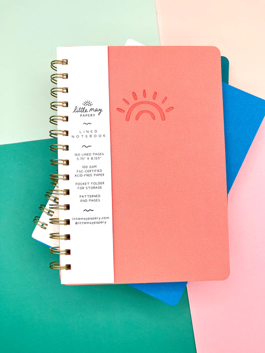 Blossom Pink Spiral Notebook