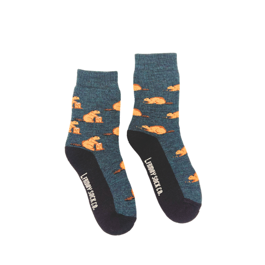 Kid's Beaver Merino Wool Socks