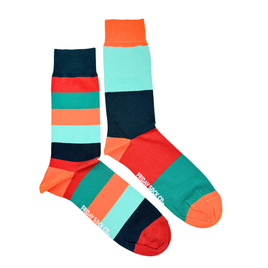 Men's Big Stripes Sock