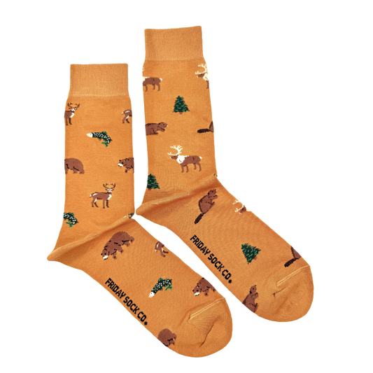 Men's Wildlife This Did Good Mismatched Socks