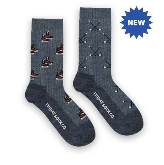 PRE-ORDER Men’s Hockey League Merino Wool Socks