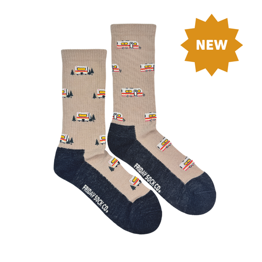 Men's Trailer & Camping Merino Wool Socks