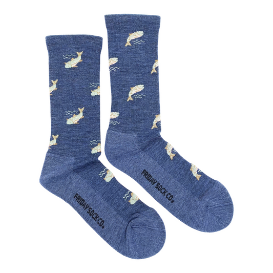 Men's Fish Merino Wool Socks
