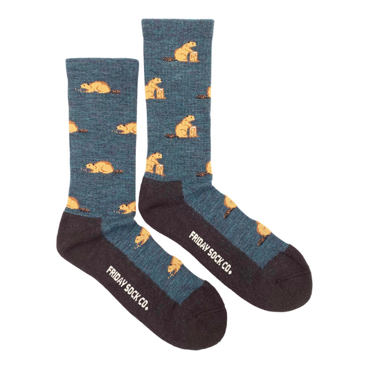 Men's Beaver Merino Wool Socks