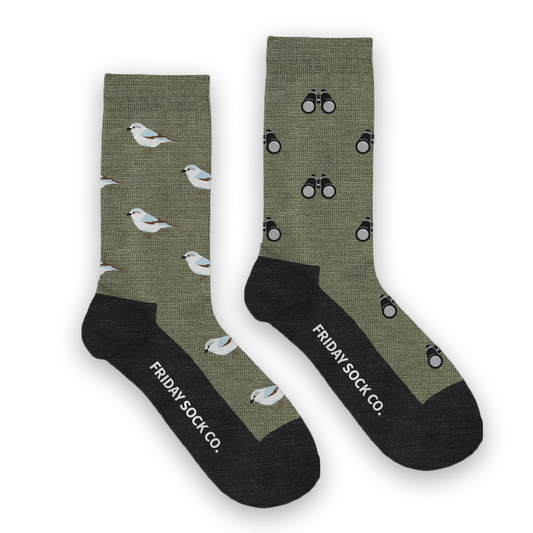 Men’s Bird & Birdwatching Merino Wool Socks