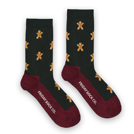Men’s Gingerbread Merino Wool Socks