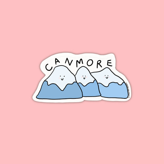 Canmore Three Stickers