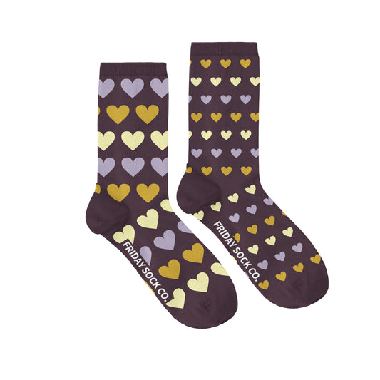 Women's Modern Hearts Socks