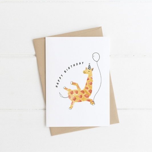 Birthday Giraffe
