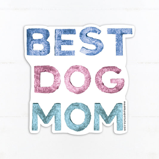 Dog Mom Vinyl Sticker