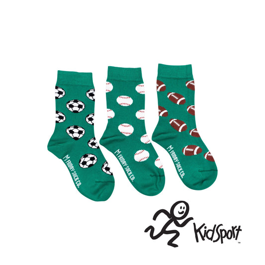 Kid's Soccer, Baseball, & Football KidSport Socks