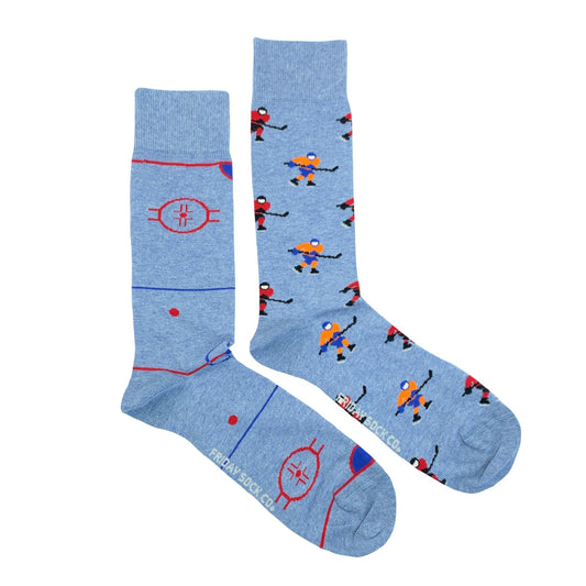 Men's Hockey Rink & Hockey Player Socks