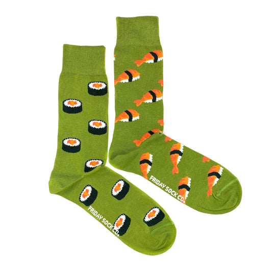 Men's Green Sushi Socks