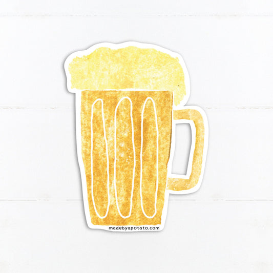 Beer Vinyl Sticker