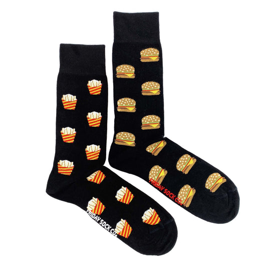Men's Fries & Burger Socks