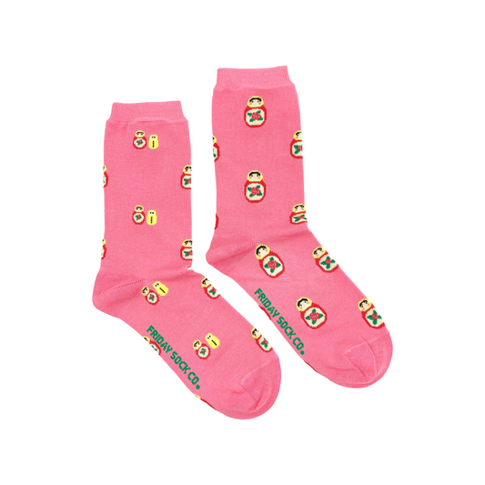 Women's Russian Nesting Dolls Socks