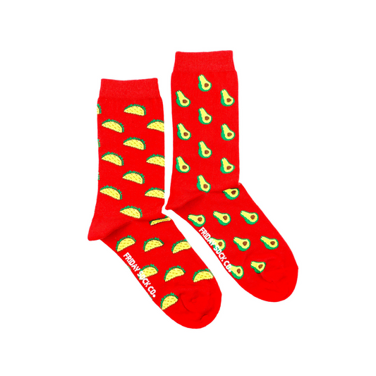 Women's Avocado & Taco Socks