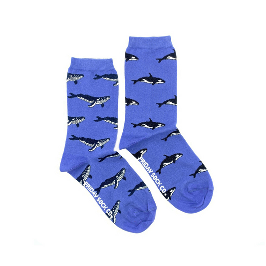 Women's Humpback Whale & Orca Socks