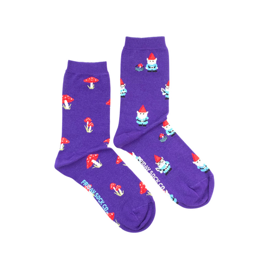 Women's Gnome & Mushroom Socks