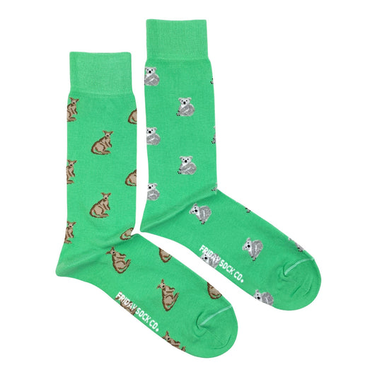 Men's Kangaroo & Koala Socks