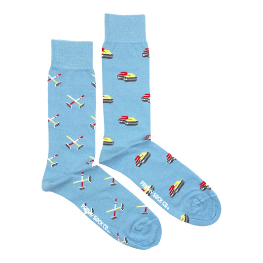 Men's Rock & Broom Curling Socks