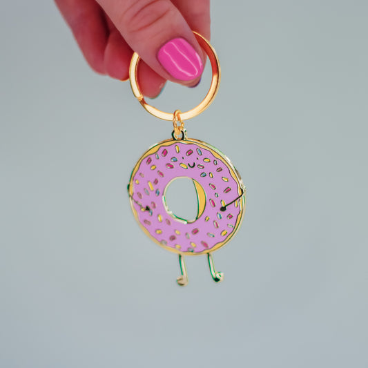 Donut Keychain