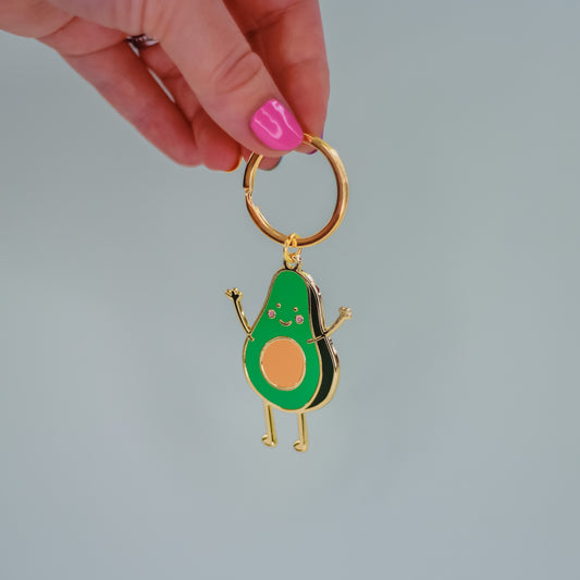 Avocado Keychain