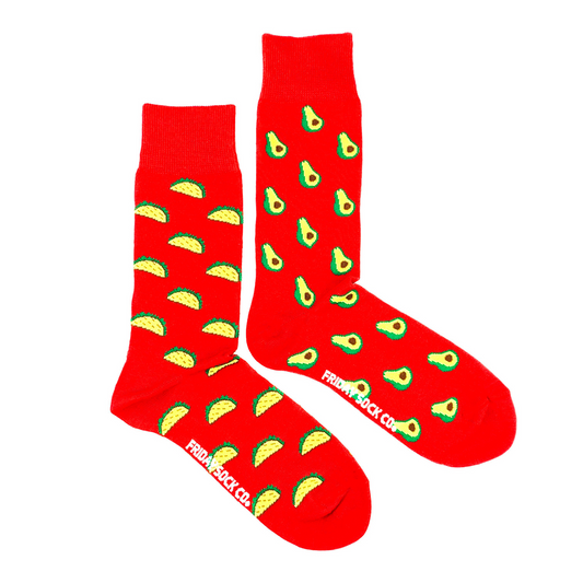 Men's Avocado & Taco Socks