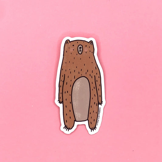 Bear Vinyl Sticker