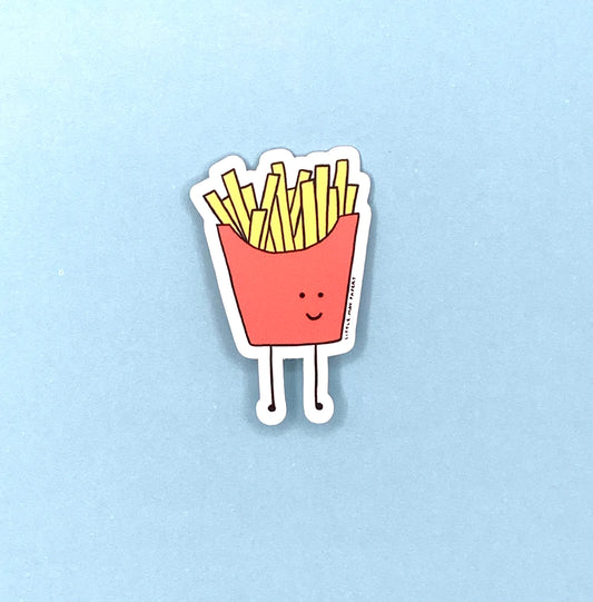 Fries Vinyl Sticker
