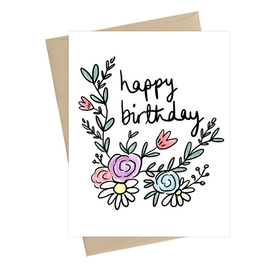 Tulip Birthday Card
