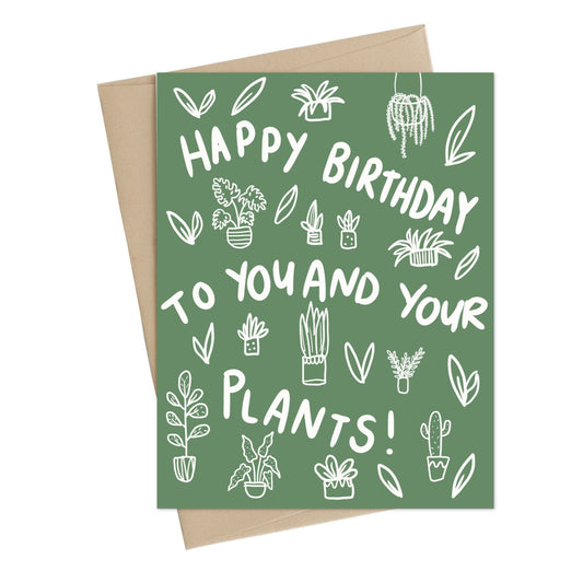 Happy Birthday (You + Plants)