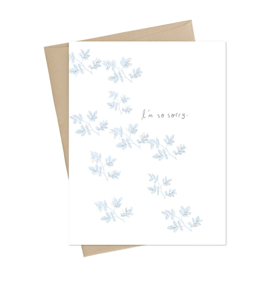 I'm So Sorry Sympathy Card