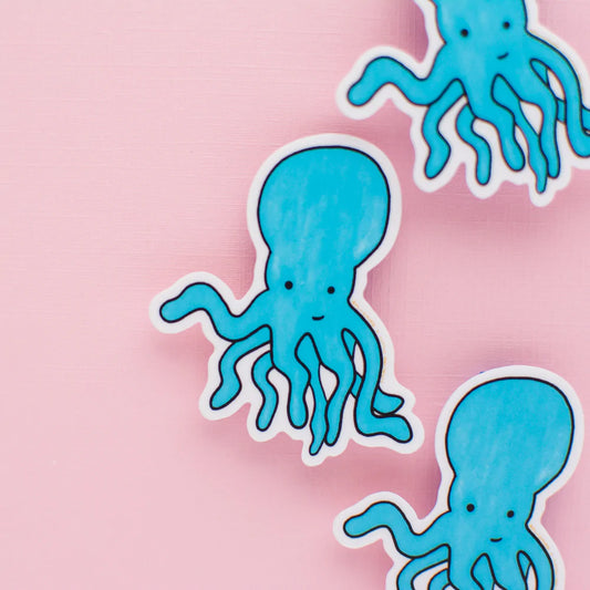 Octopus Vinyl Sticker