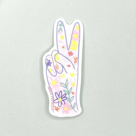 Peace Vinyl Sticker