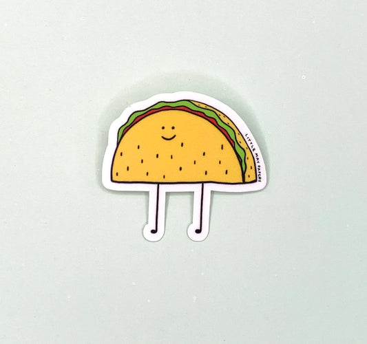 Taco Vinyl Sticker