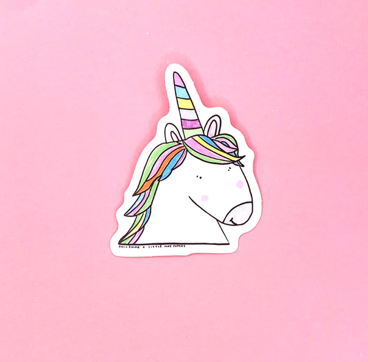 Unicorn Vinyl Sticker